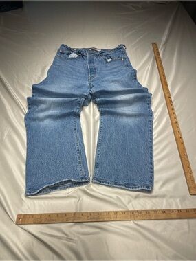 Levi’s Premium Big E Ribcage Straight Ankle Jeans – W30 L27 High Rise Denim